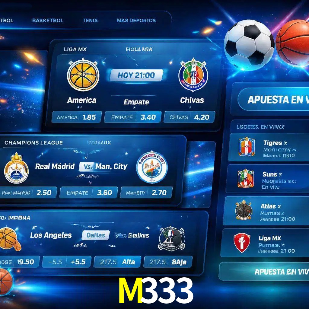Mercados de apuestas deportivas M333 para jugadores en México